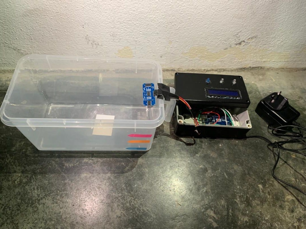 Flood Detector IoT early warning screenshot