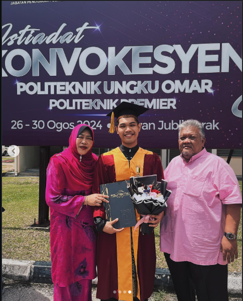 PUO Graduation with Parents